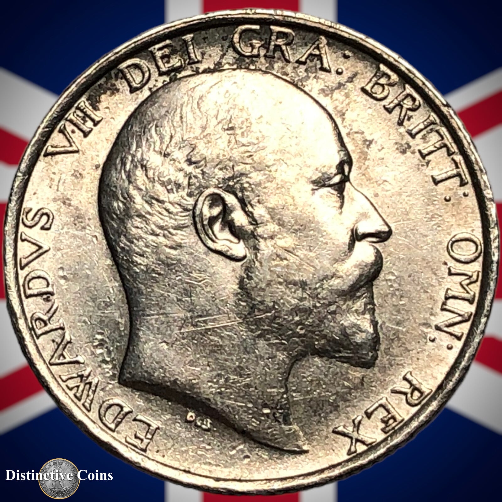 Great Britain 1907 British One Shilling GB0849