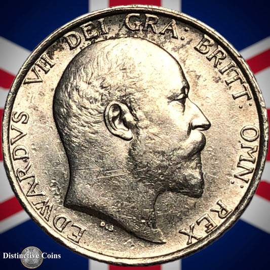 Great Britain 1907 British One Shilling GB0849