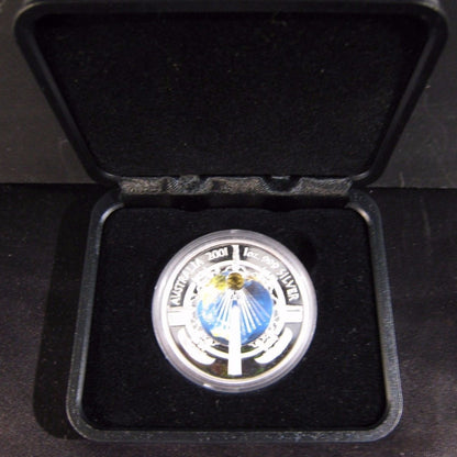 2001 Australia $1 Dol. 1oz  Silver Millennium PL Coin   