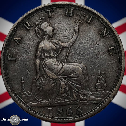 Great Britain 1868 Farthing 1/4d GB3618