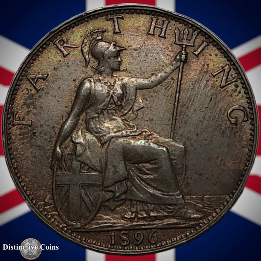 Great Britain 1896 Farthing 1/4d GB4428