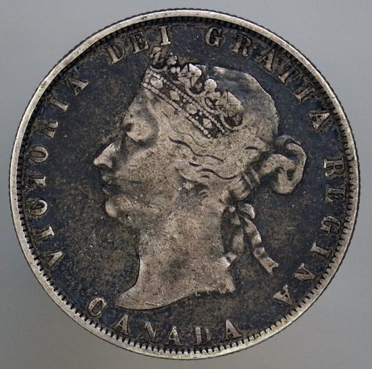 Canada 1872 50 Cents KM# 6 D053