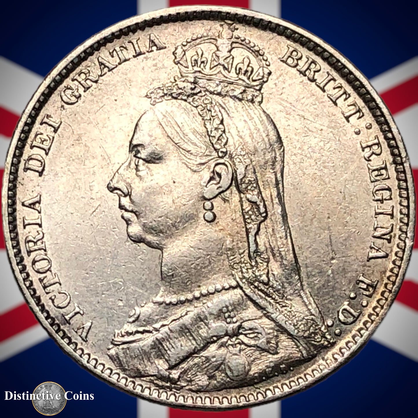 Great Britain 1891 British One Shilling GB0587