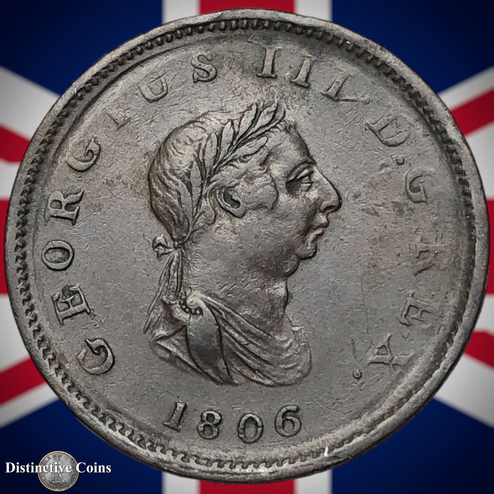 Great Britain 1806 Half Penny 1/2d GB5173