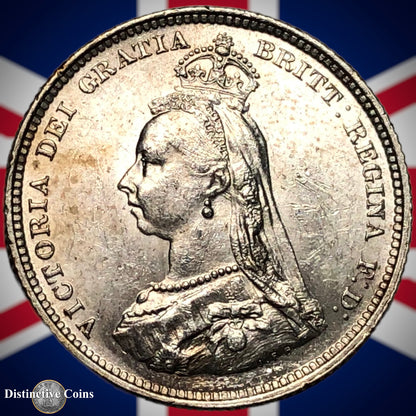 Great Britain 1887 British One Shilling GB0515