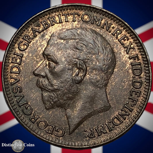 Great Britain 1926 Farthing 1/4d GB4838