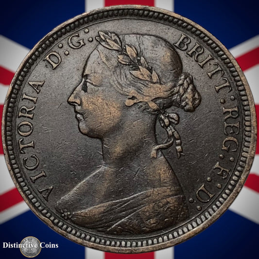 Great Britain 1891 Half Penny 1/2d GB5674