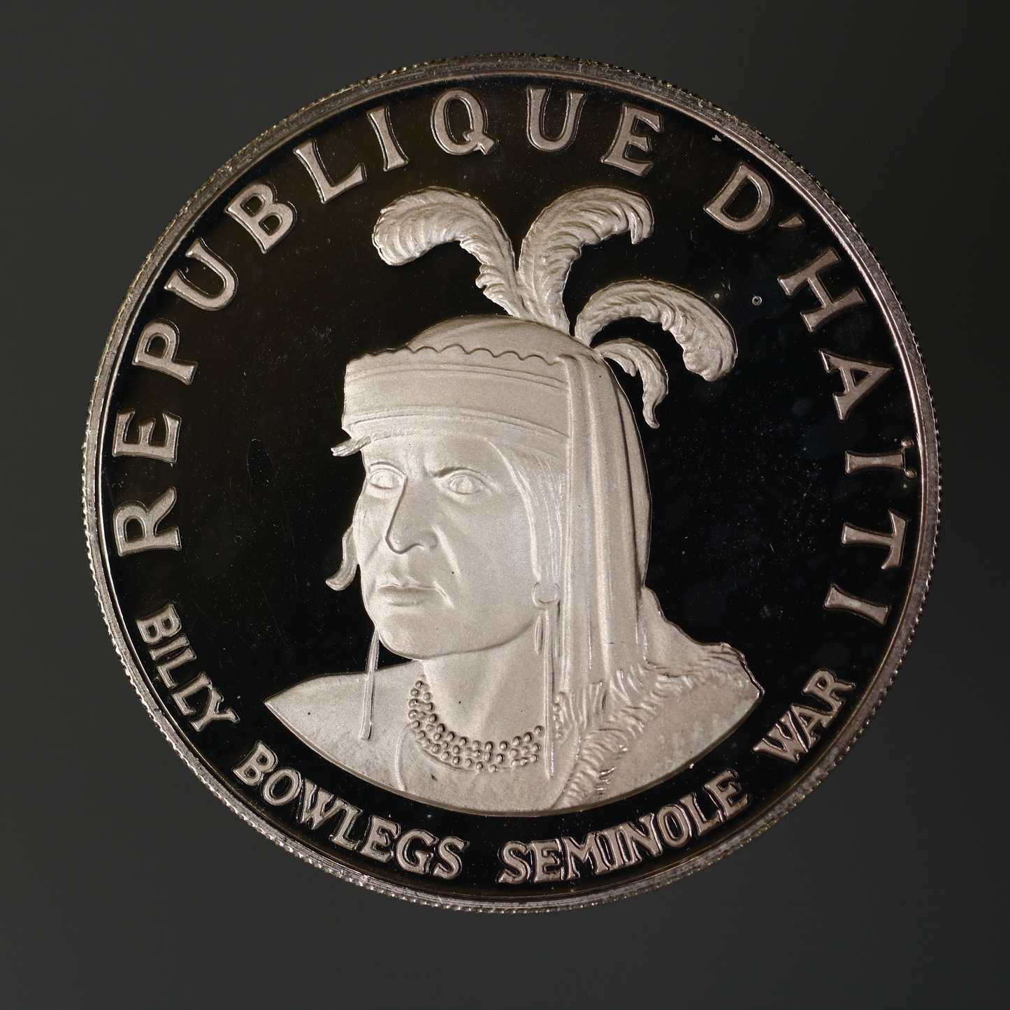 Haiti 1971 10 Gourdes Billy Bowlegs Seminole War A3466