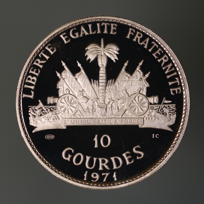 Haiti 1971 10 Gourdes Billy Bowlegs Seminole War A3466