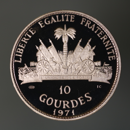 Haiti 1971 10 Gourdes Billy Bowlegs Seminole War A3466