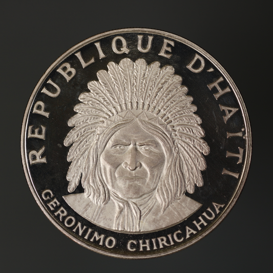 Haiti 1971 10 Gourdes Geronimo Chiricahua A3467