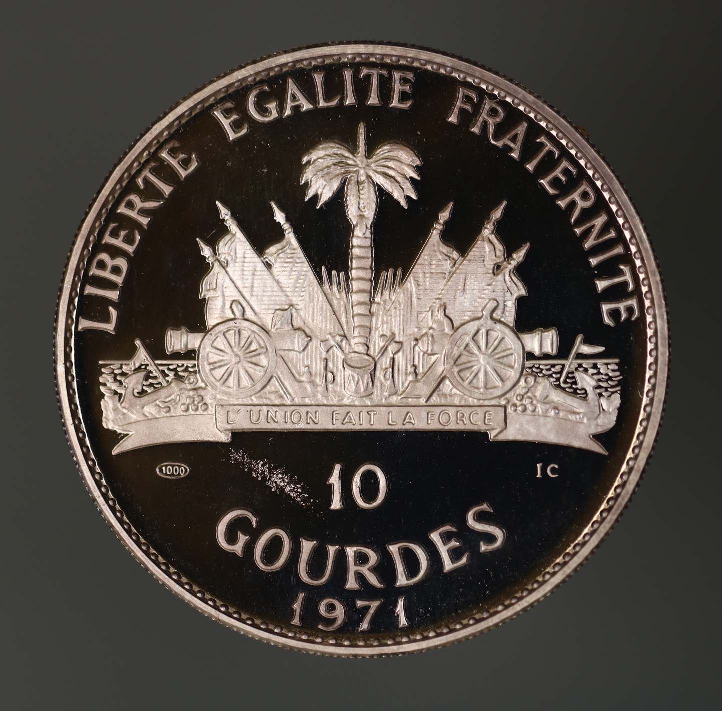 Haiti 1971 10 Gourdes Red Cloud Oglala Sioux A3468