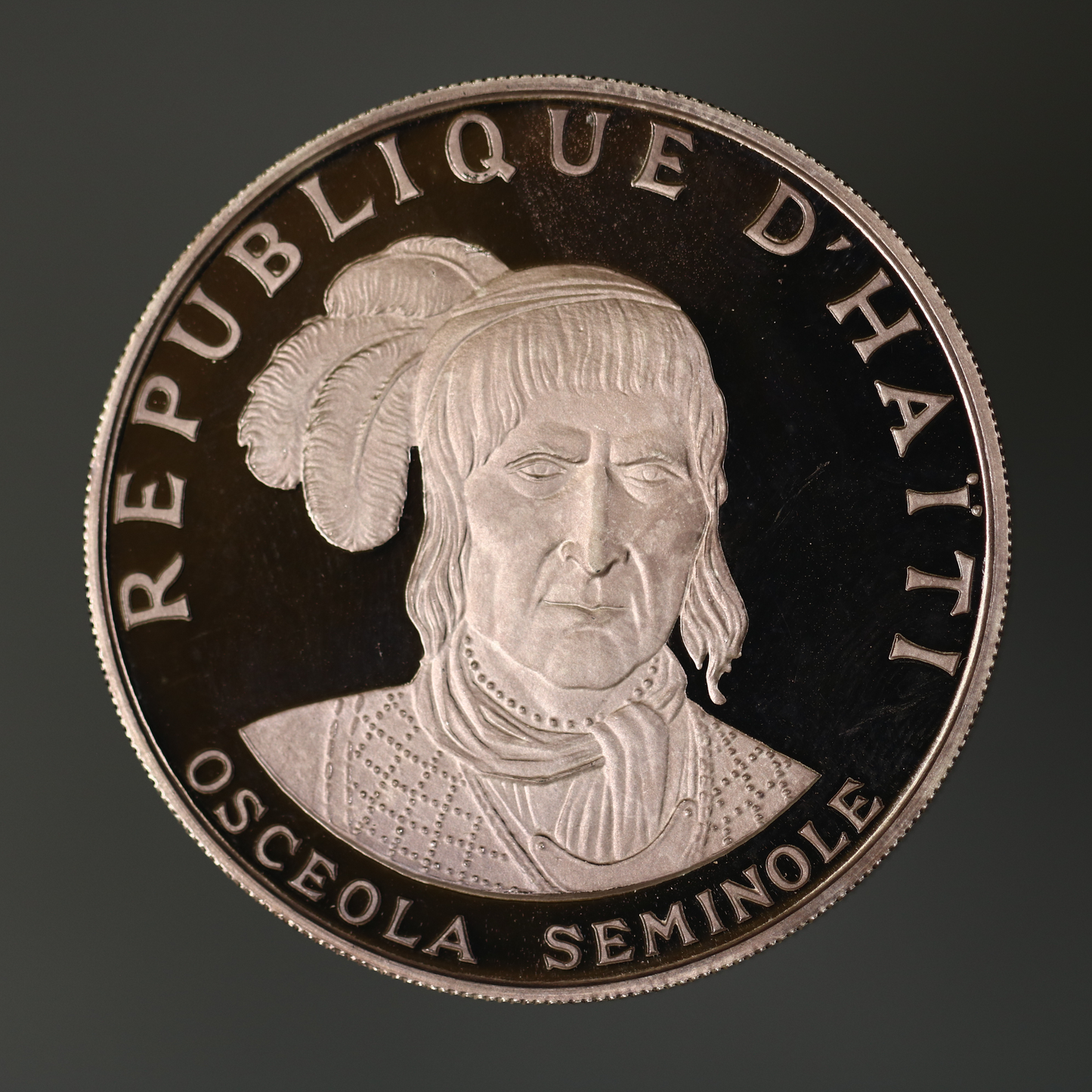 Haiti 1971 10 Gourdes Osceola Seminole A3472