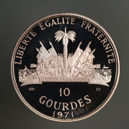 Haiti 1971 10 Gourdes Osceola Seminole A3472