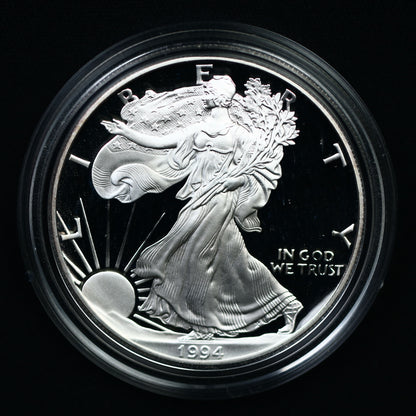 US 1994 P American Eagle Silver Dollar One Ounce Silver Bullion Coin A3476