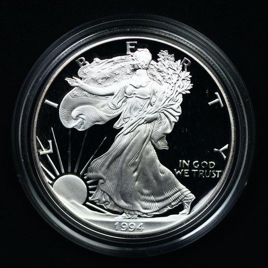 US 1994 P American Eagle Silver Dollar One Ounce Silver Bullion Coin A3476