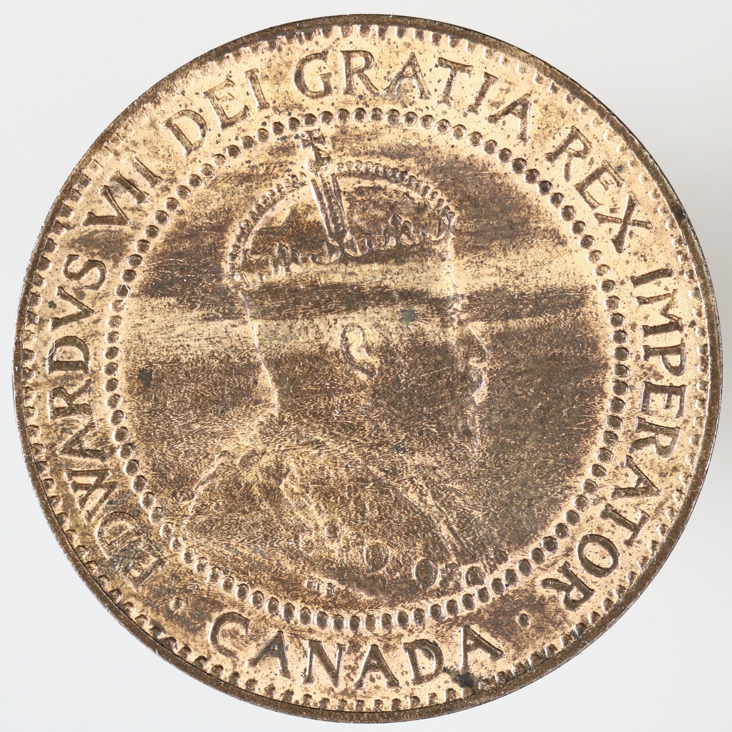 Canada 1910 Large 1 Cent A3597