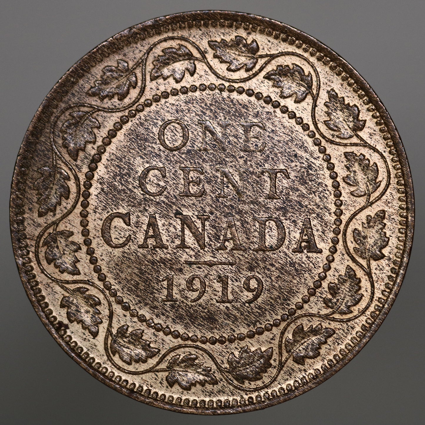 Canada 1919 King George V Large Cent A2633