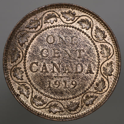 Canada 1919 King George V Large Cent A2633