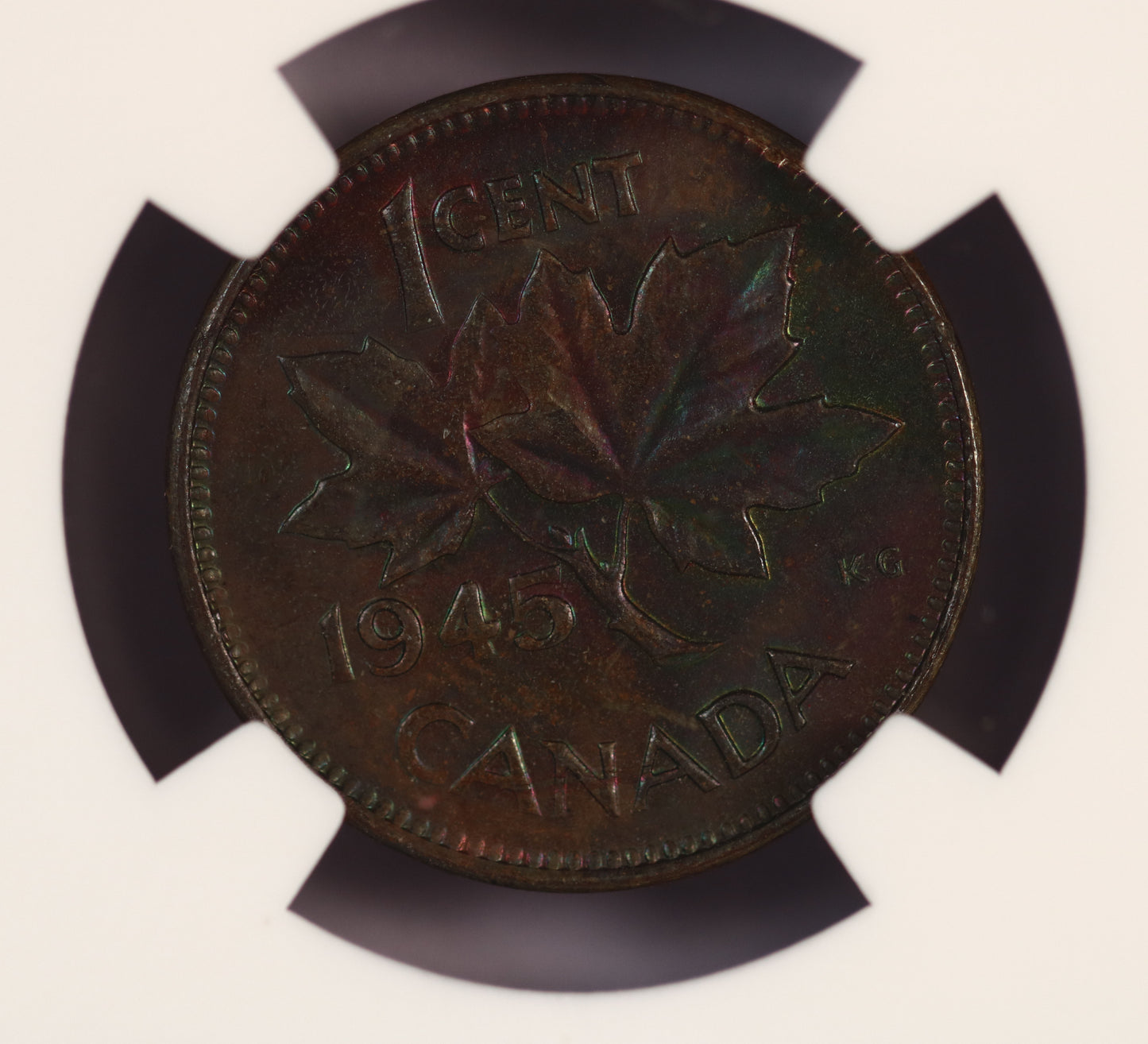 Canada 1945 1 Cent MS-64 S793