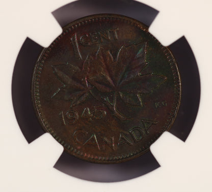 Canada 1945 1 Cent MS-64 S793