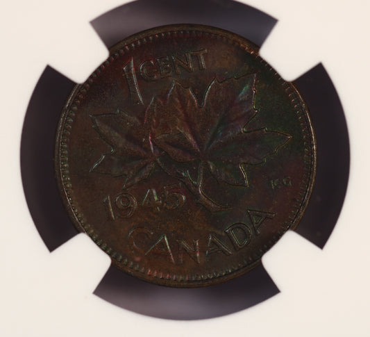 Canada 1945 1 Cent MS-64 S793