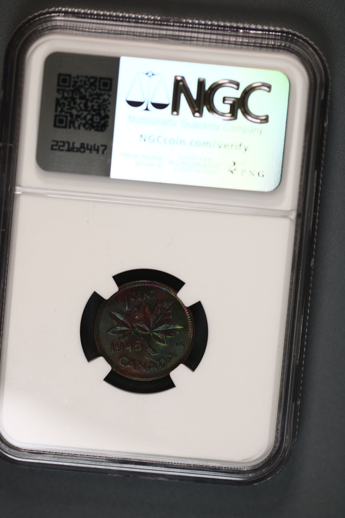 Canada 1945 1 Cent MS-64 S793