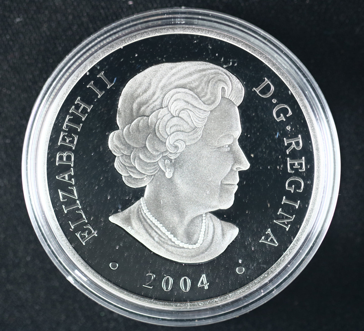 Canada 2004 $20 Hopewell Rocks Silver Coin B595