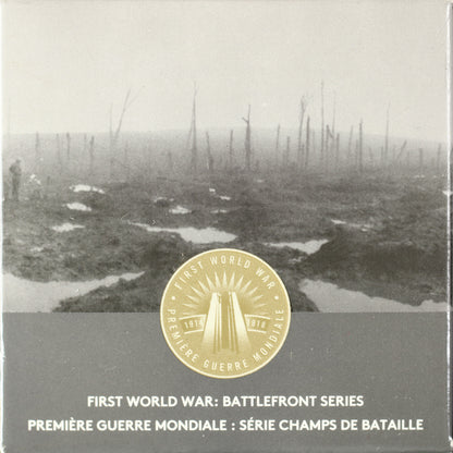 Canada 2017 $20 fine silver coin commemorating the Battle of Passchendaele. C018