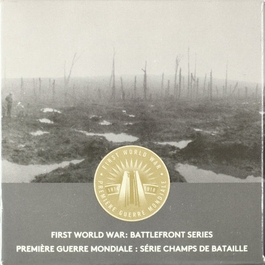 Canada 2017 $20 fine silver coin commemorating the Battle of Passchendaele. C018