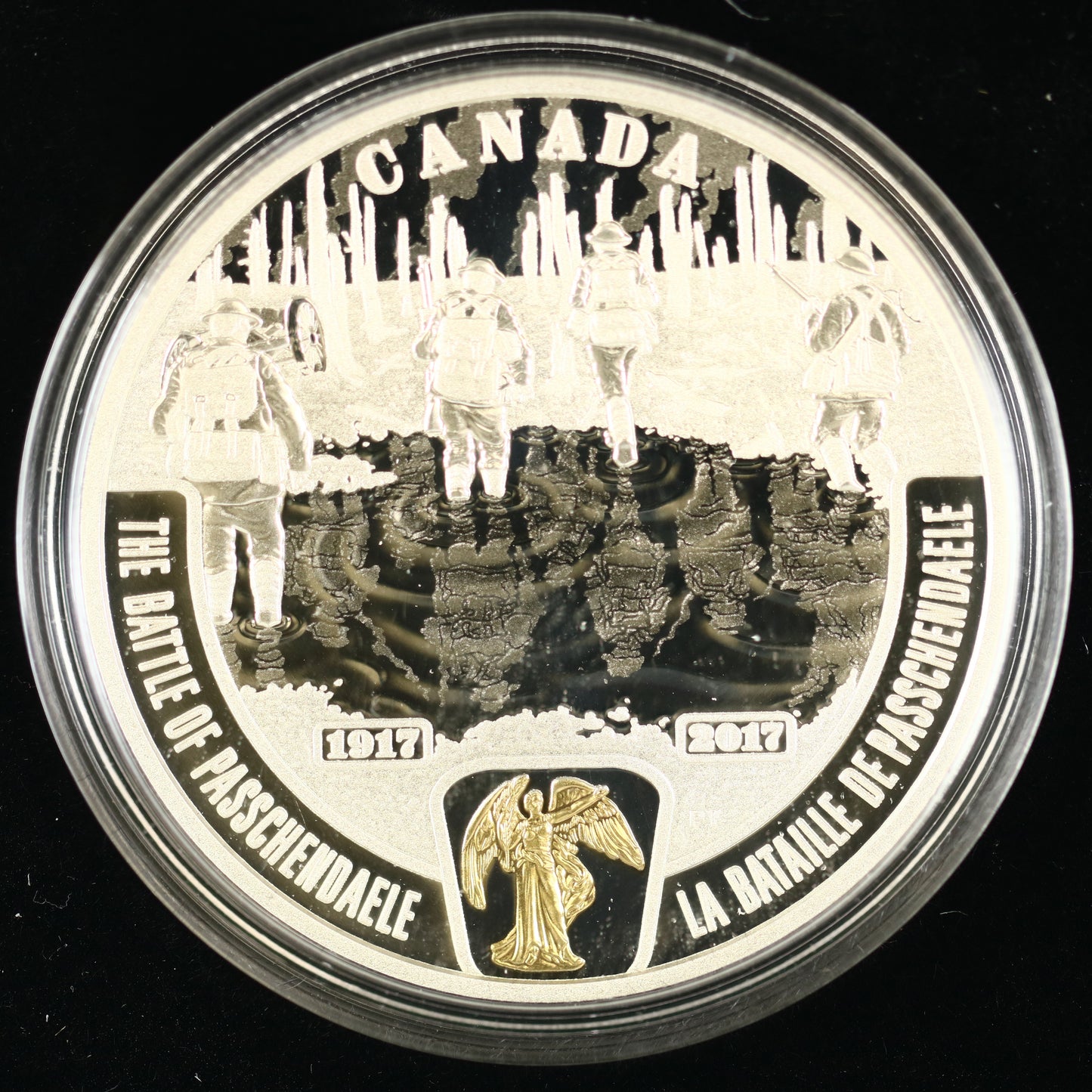 Canada 2017 $20 fine silver coin commemorating the Battle of Passchendaele. C018