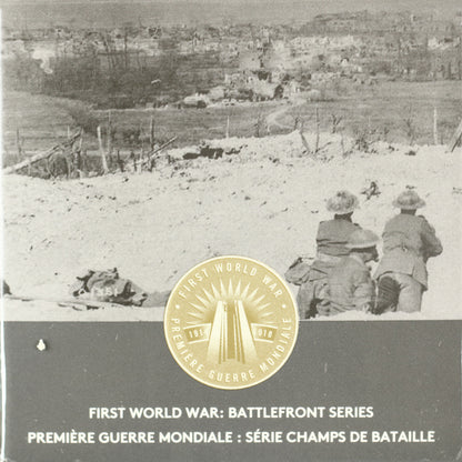 Canada 2017 $20 fine silver coin commemorating the Battle of Vimy Ridge. C021