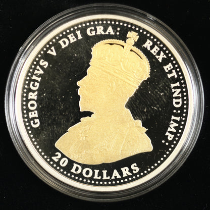 Canada 2017 $20 fine silver coin commemorating the Battle of Vimy Ridge. C021