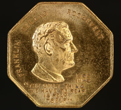 US  Franklin D. Roosevelt Commemorative Token A3494