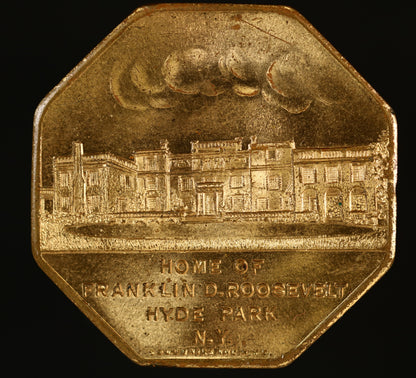 US  Franklin D. Roosevelt Commemorative Token A3494