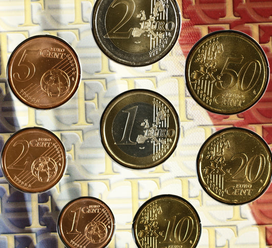 French 2000 Euros of the 20th Century Mint Set B477