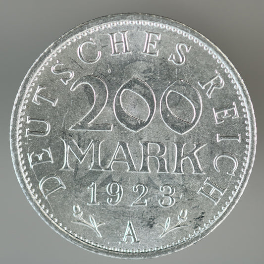 German 1923 A 200 Mark A3585