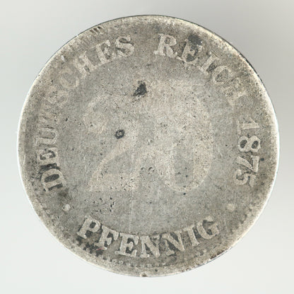 Germany 1875 F 20 Pfennig A3578