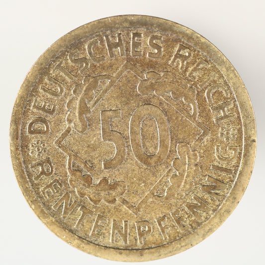 Germany 1924 A 50 Rentenpfennig A3541