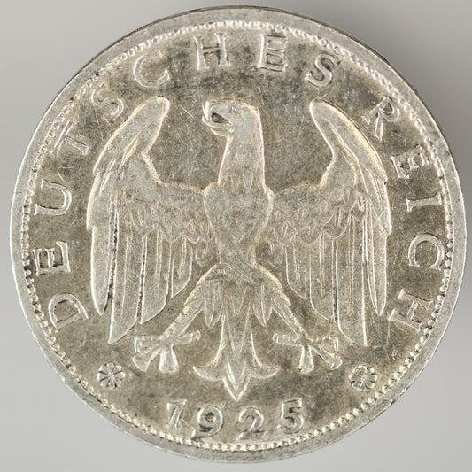 Germany 1925 E 1 Reichsmark A3539