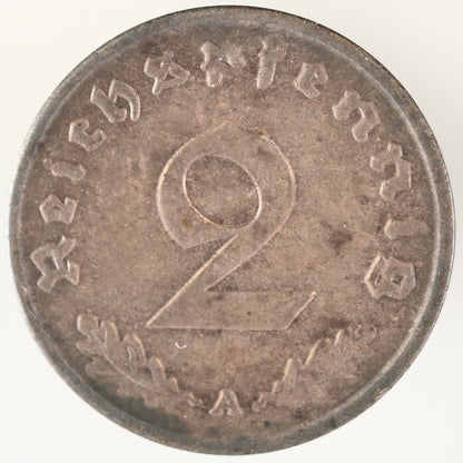 Germany 1937 A 2 Reichspfennig A3557