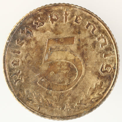 Germany 1938 A 5 Reichspfennig A3550