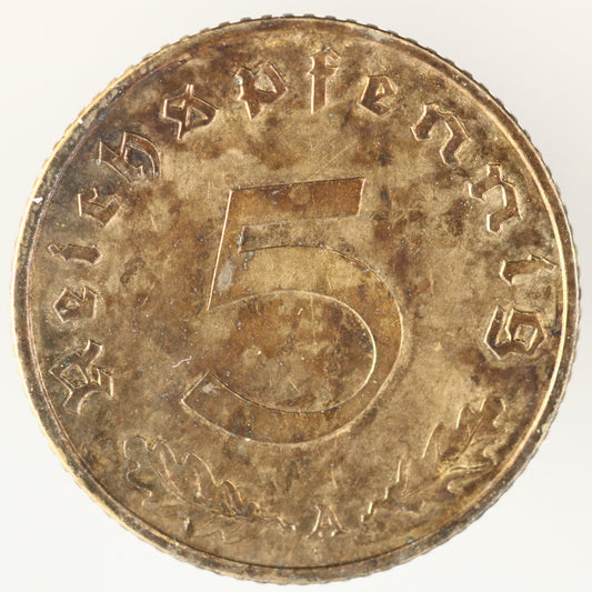 Germany 1938 A 5 Reichspfennig A3550
