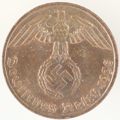 Germany 1938 D 1 Reichspfennig A3549
