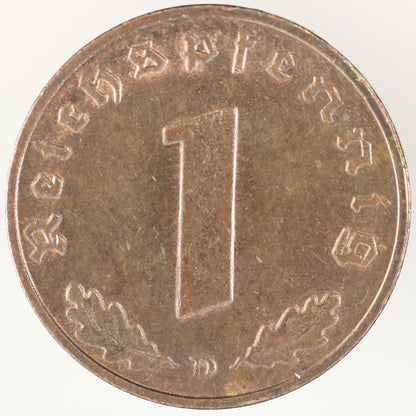 Germany 1938 D 1 Reichspfennig A3549