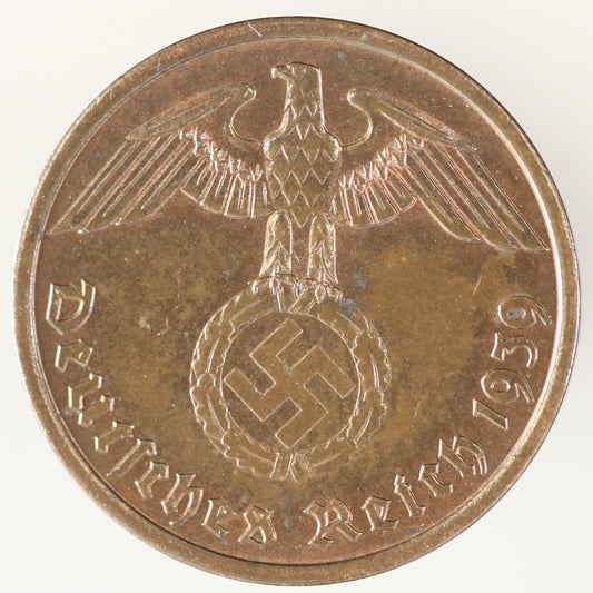 Germany 1939 A 2 Reichspfennig A3552