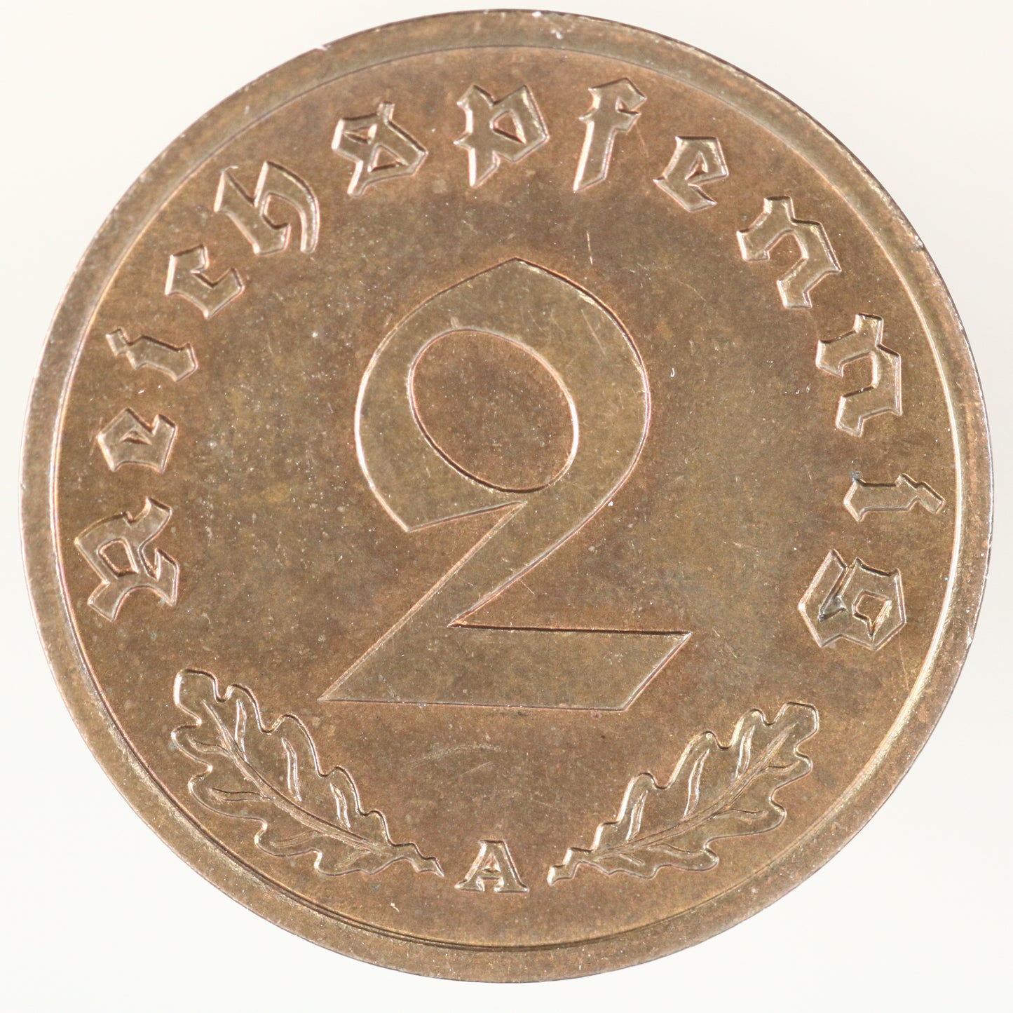 Germany 1939 A 2 Reichspfennig A3552