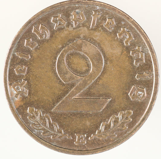 Germany 1939 E 2 Reichspfennig A3558