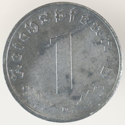Germany 1943 G 1 Reichspfennig  "Die Breaks" A3556