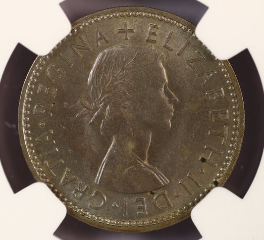 Great Britain 1959 1 Shilling English Crest MS-64 S795